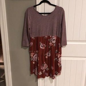 Love kuza empire waist dress. Like new.